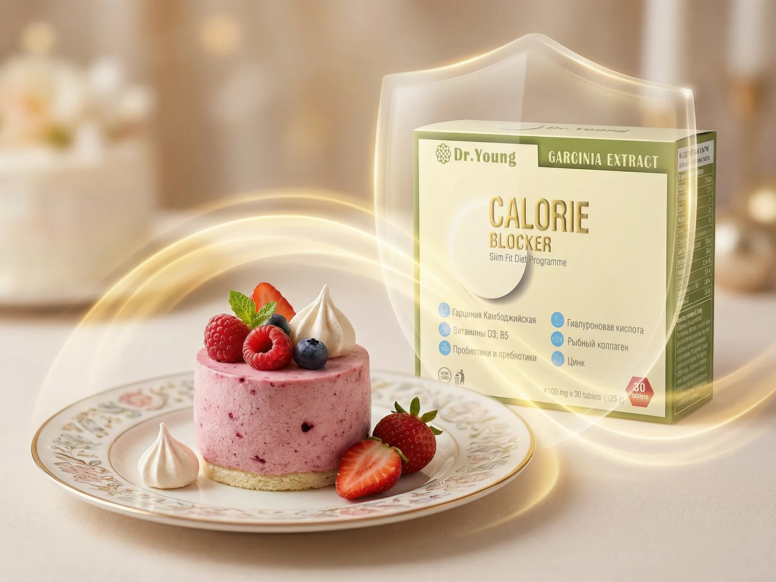 Блокатор калорий 4 Lemons SOS для защиты от переедания Блокатор калорий 4 Lemons SOS для защиты от переедания фото